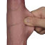 Фалоімітатор Sliding Skin Pro II 9, тілесний - Фото №8