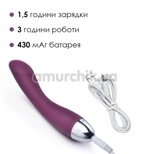 Вибратор для точки G Svakom Amy, фиолетовый