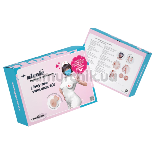 Секс-лялька Crushious Nicole Tu Picara Enfermera With Stroker