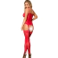 Комбинезон Star Night Foxy Suspender Style Bodystocking, красный - Фото №2