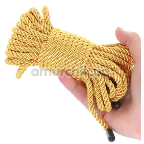 Мотузка Bondage Couture Rope 7.6m, жовта