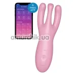 Клиторальный вибратор Satisfyer Threesome 4, розовый - Фото №1