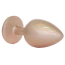Анальная пробка с прозрачным кристаллом Exclusivity Jewellery Pearl Gold Plug L, золотая - Фото №4