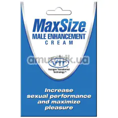 Крем для підвищення потенції Swiss Navy Max Size, 5 мл - Фото №1