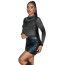 Боди Star Night Con Cuello Bodysuit, черное - Фото №3