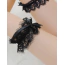 Подвязки Star Night Bow Lace, черные - Фото №5