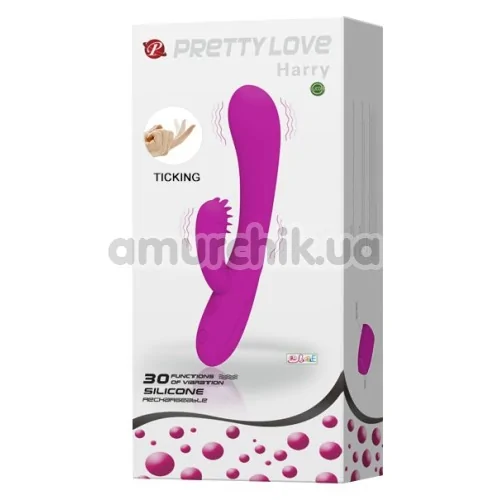 Вібратор Pretty Love Harry, фіолетовий