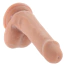 Фалоімітатор Dr. Skin+ Posable Shaft 6, світло-коричневий - Фото №8