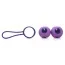 Вагінальні кульки KEY Stella I Single Kegel Ball Set, фіолетові - Фото №3