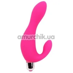 Вібратор кліторальний і точки G MisSweet Aroused, рожевий - Фото №1