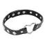 Ошейник DS Fetish Collar With Heart с металлическими вставками, черный - Фото №2