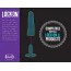 Фаллоимитатор для страпона Lock On Argonite 8 Inch Dildo, телесный - Фото №5