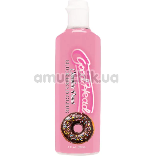 Набір для мінету Doc Johnson GoodHead Chocolate Donut Blowjob Set, 3 шт