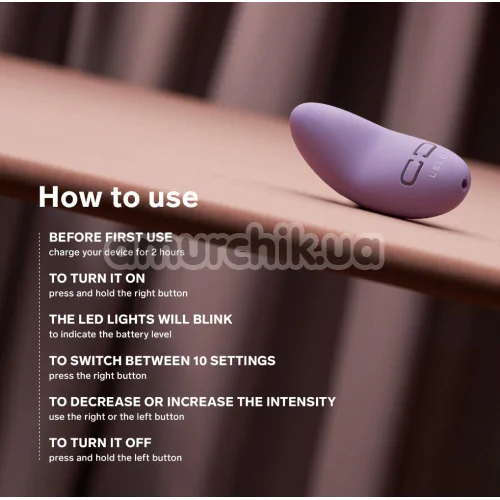 Клиторальный вибратор Lelo Lily 3 (Лело Лили 3), сиреневый