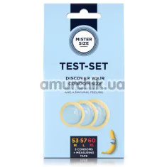Mister Size Test Set 53 57 60 + Measuring Tape, 3 шт - Фото №1