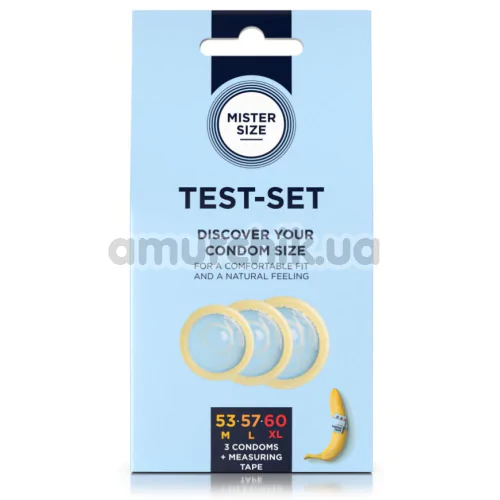 Mister Size Test Set 53 57 60 + Measuring Tape, 3 шт - Фото №1