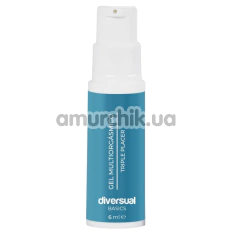 Збуджуючий гель Diversual Basics Gel Multiorgasmico, 6 мл - Фото №1