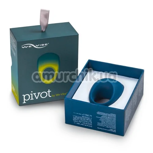 Виброкольцо We-Vibe Pivot Blue (ви вайб пивот синий)