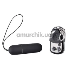 Клиторальный вибратор Erostyle Vibro-Bullet, черная - Фото №1