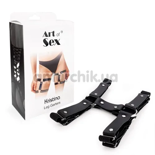 Гартеры Art of Sex Kristina, черные