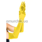 Перчатки Leg Avenue Extra Long Opera Length Satin Gloves, желтые - Фото №1
