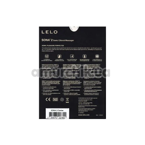 Симулятор орального секса для женщин Lelo Sona Cerise 2 (Лело Сона Церис 2), розовый