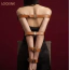 Бондажний набор Lockink 8-Bondage-Straps Restraint Set, коричневый - Фото №16