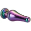 Анальная пробка с радужным кристаллом Gleaming Love Small Pleasure Plug, радужная - Фото №4