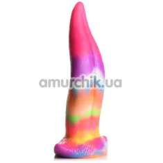 Фаллоимитатор Creature Cocks Unicorn Kiss Glow-In-The-Dark, разноцветный - Фото №1
