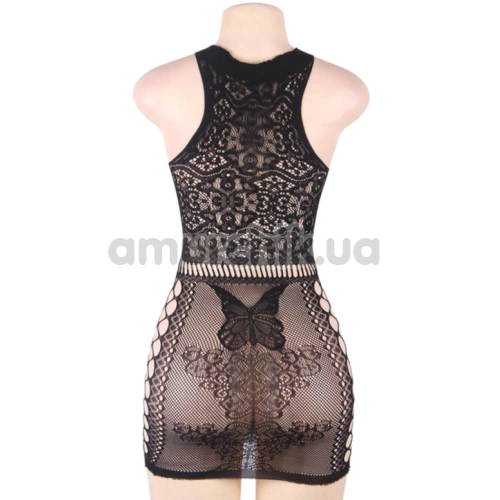 Платье Star Night Long Sleeves Mini Dress, черное