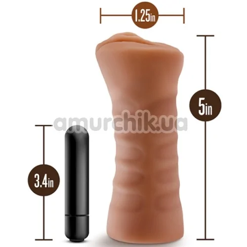 Искусственная вагина с вибрацией M For Men Julieta, телесная
