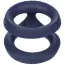 Ерекційне кільце для члена Viceroy Dual Ring, синє - Фото №5