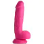 Фаллоимитатор Pop Peckers Dildo With Balls 8.25, розовый - Фото №1