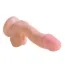 Фаллоимитатор King Cock Plus 6.5 Dual Density Cock With Balls, телесный - Фото №4