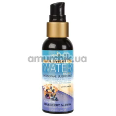 Лубрикант Sensuva Natural Water-Based Blueberry Muffin - черничный кекс, 57 мл - Фото №1