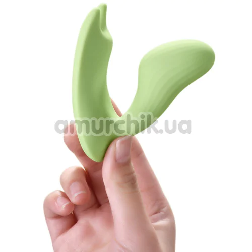 Вибратор Magic Motion Magic Umi, салатовый