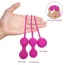 Набор вагинальных шариков EasyToys Silicone Ben Wa Balls, розовый - Фото №3