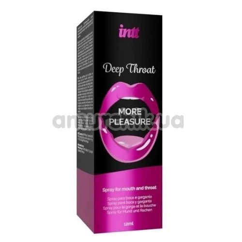Спрей для мінету Intt Deep Throat Oral Spray, 12 мл