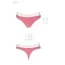 Трусики-стрінги Passion PS007 Panties, рожеві - Фото №3