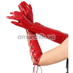 Перчатки Art of Sex Mistress Lacquered, красные - Фото №1