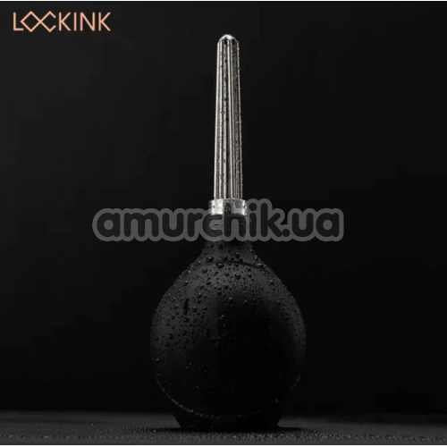 Интимный душ Lockink Sevanda Stream Enema Bulb, черный