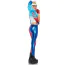 Костюм преступницы Leg Avenue Women's Misfit Hipster Harley Quinn, красно-синий: топ + леггинсы + подтяжки + перчатки + чокер + очки - Фото №2