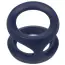 Ерекційне кільце для члена Viceroy Dual Ring, синє - Фото №7