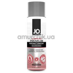 Лубрикант JO Premium Warming на силіконовій основі - зігріваючий ефект, 60 мл - Фото №1