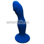 Анальна пробка Loveshop Silicone Realistic Plug, синя - Фото №1
