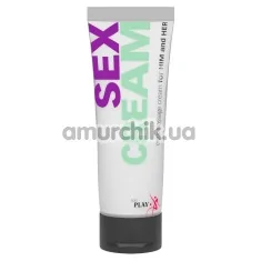 Збуджуючий крем Just Play Sex Cream, 80 мл - Фото №1