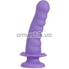 Вибратор Purrfect Silicone, 14 см фиолетовый - Фото №1