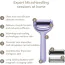 Массажер-роллер для лица и тела с микроиглами Geske MicroNeedle Face & Body Roller 8 in 1, сиреневый - Фото №7