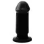 Анальна пробка Rubicon Evil Dildo Plug S, чорна - Фото №2