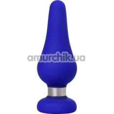 Анальная пробка ToDo Anal Plug Сlassic 13см, синяя - Фото №1